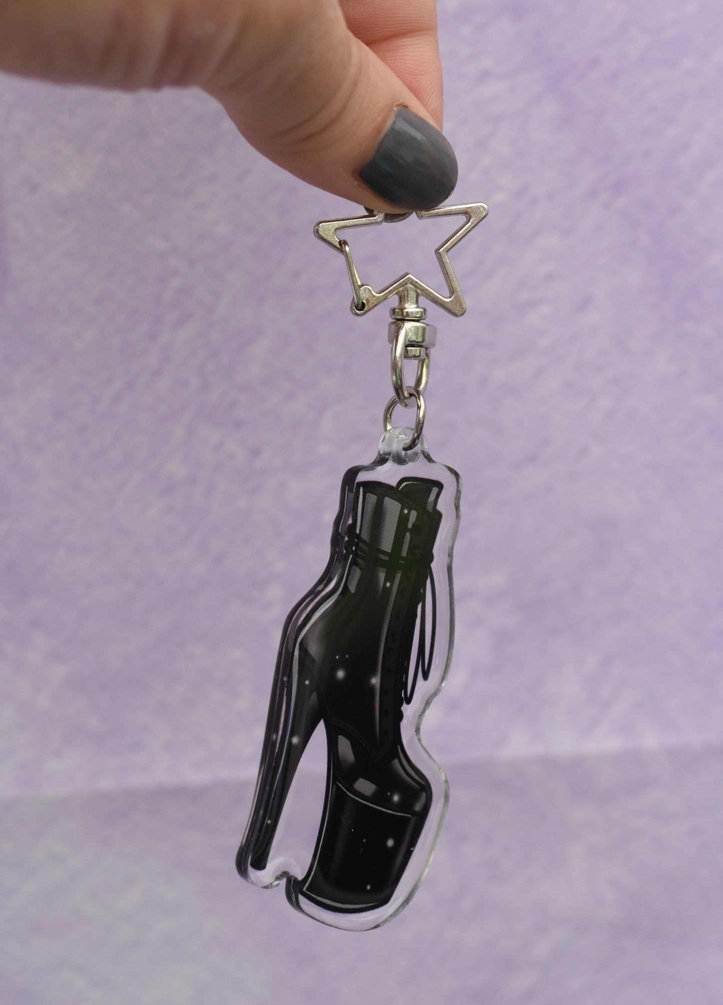 Stripper Heel Keychain