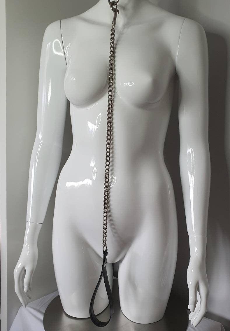 Heavyweight Latex BDSM Lead Leash