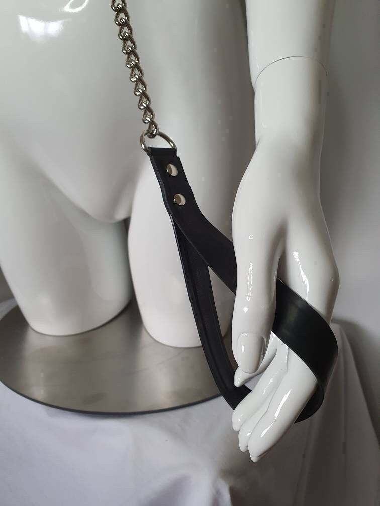 Heavyweight Latex BDSM Lead Leash