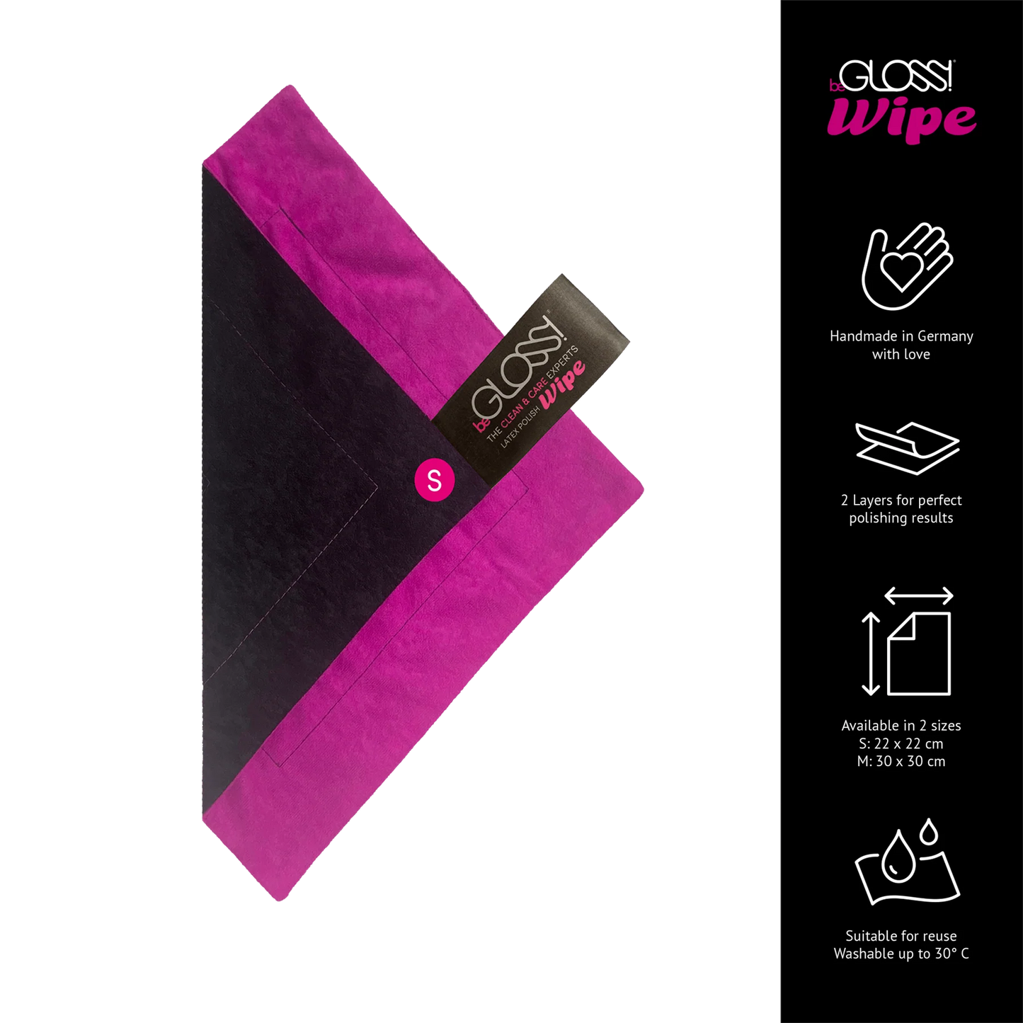Latex Polish Cloth - beGLOSS WIPE