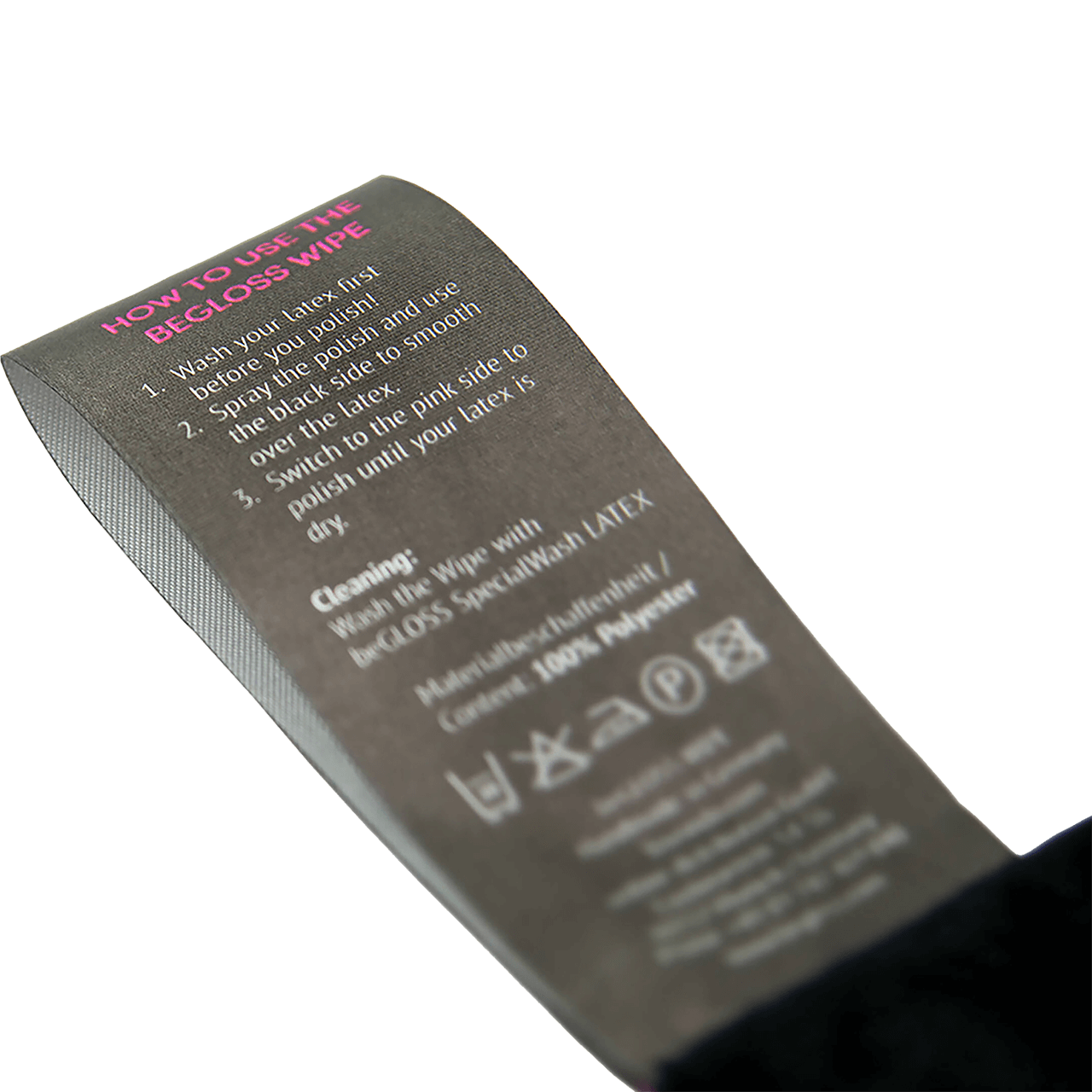 Latex Polish Cloth - beGLOSS WIPE
