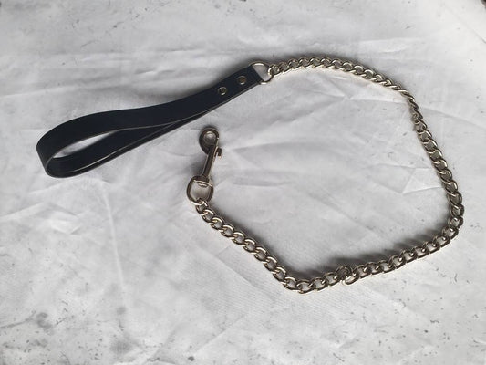 Heavyweight Latex BDSM Lead Leash