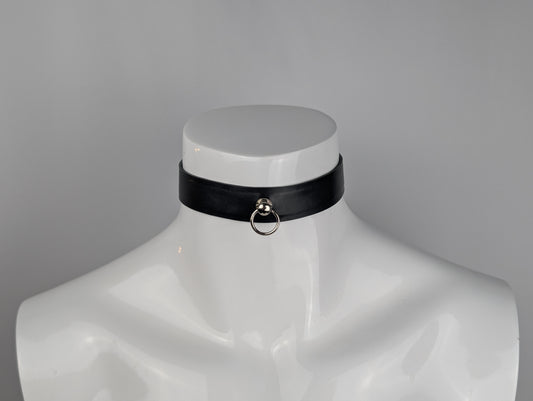 Latex Collar Loop Choker  - Made to Order