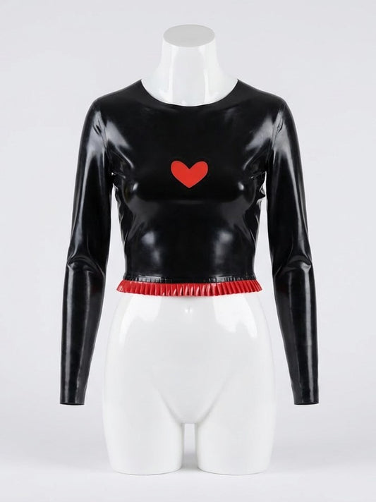 Valentines Crop Tee XS